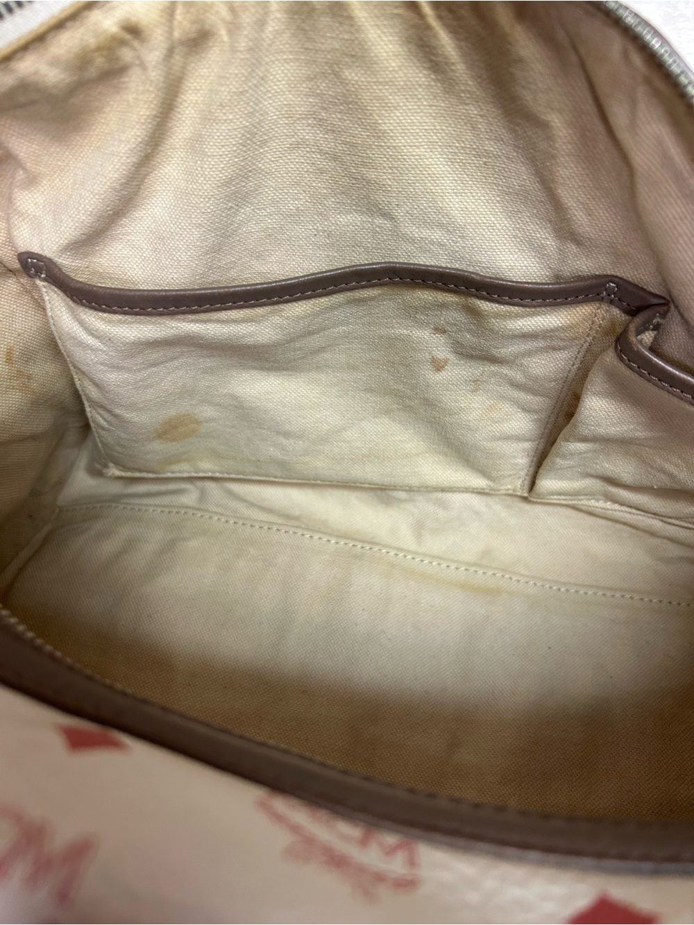 MCM Limited Edition “Princess Lion” Visetos Boston Bowler Bag - Picture 12 of 16